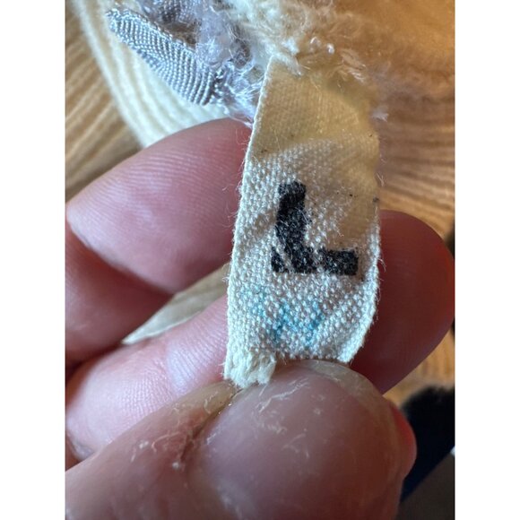 Vintage 70s Van-Picone 100% Lambswool V-Neck Sweater Medi Ivory Beige Soft Warm - Picture 3 of 4